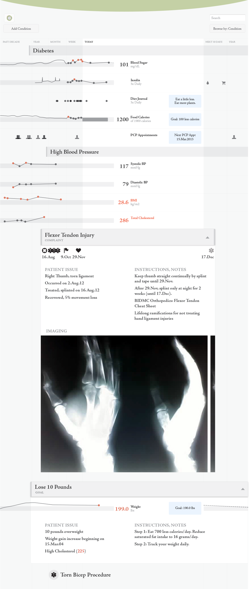 hGraph - Health Score Graphing